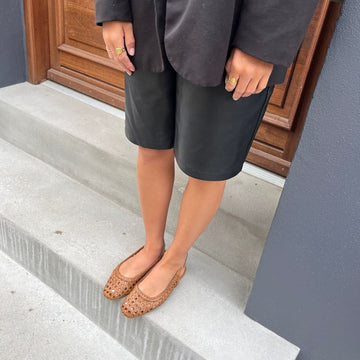 COPENHAGEN SHOES AS THE SEA Ballet flats 0241 COGNAC