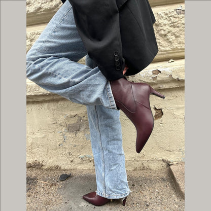 COPENHAGEN SHOES AS YOU FEEL IT Boots 2250 BORDEAUX (GRANATA)