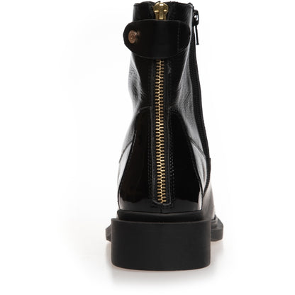 COPENHAGEN SHOES AS YOU SEE - PATENT TOE Boots 00010 BLACK W/PATENT TOE