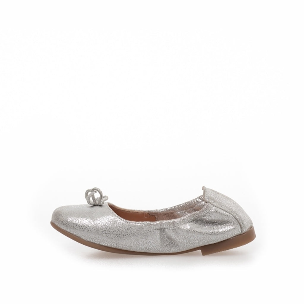 COPENHAGEN KIDS BALLERINA KIDS CRINKLE SUEDE Ballet flats 0050 SILVER