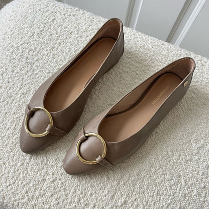 COPENHAGEN SHOES BALLERINA LOVERS Ballet flats 0014 FUNGI (BROWN)