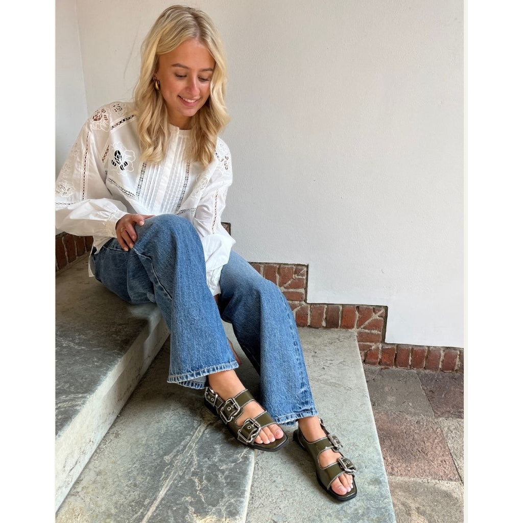 COPENHAGEN SHOES BE FOREVER Sandals 0027 GREEN