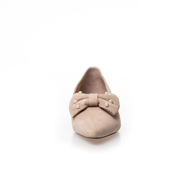 Copenhagen Shoes by Josefine Valentin BE GOOD PEARLS Loafers 0002 BEIGE