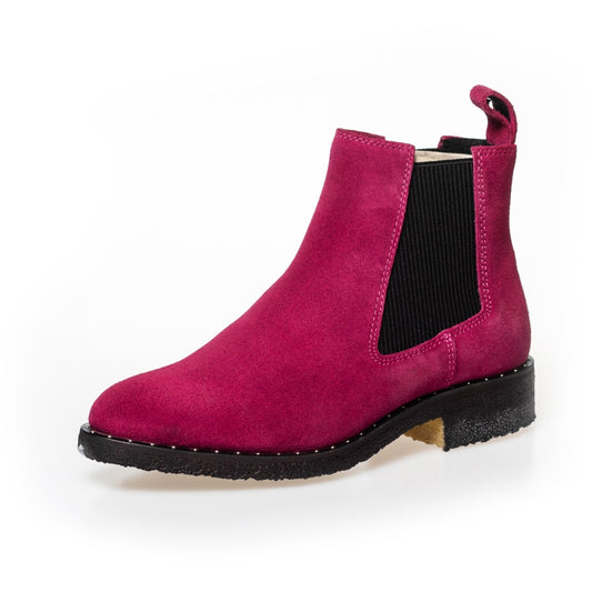 COPENHAGEN SHOES BONNIE SUEDE Chelsea boots 066 Pink