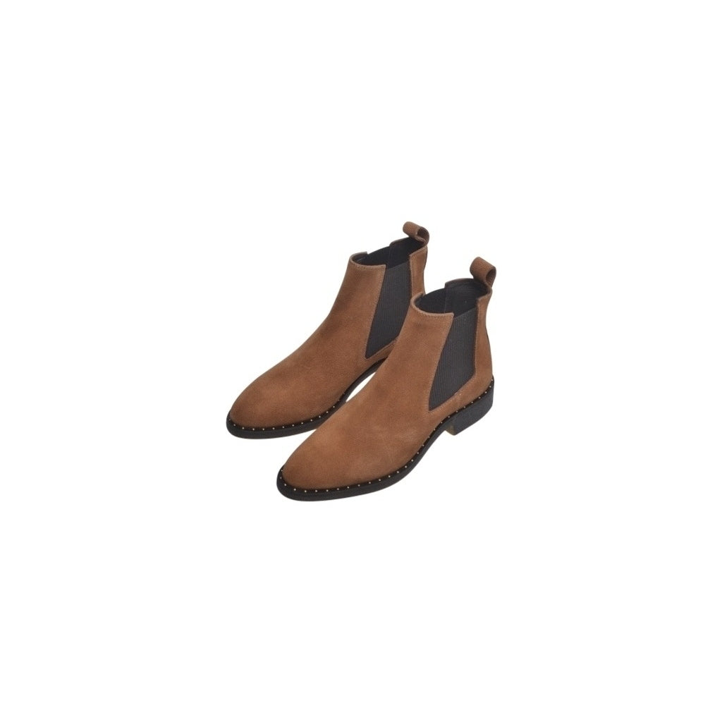COPENHAGEN SHOES BONNIE SUEDE 20 Chelsea boots 112 Cognac