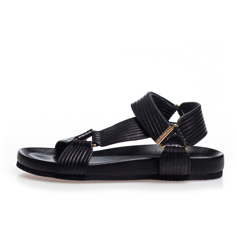 COPENHAGEN SHOES CARRIE LEATHER Sandal 0001 BLACK