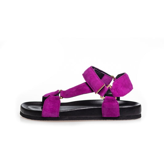 COPENHAGEN SHOES CARRIE SUEDE Sandals 2323 FUCHSIA (DAHLIA)