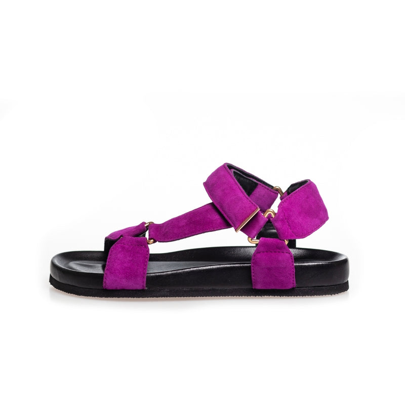 COPENHAGEN SHOES CARRIE SUEDE Sandal 2323 FUCHSIA (DAHLIA)