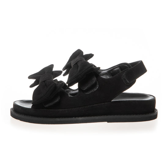 COPENHAGEN SHOES COME TO ME SUEDE Sandals 0001 BLACK