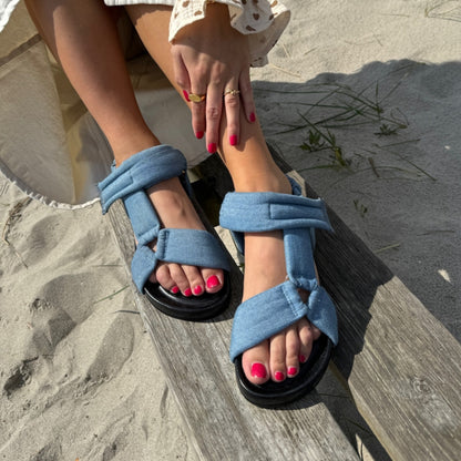 COPENHAGEN SHOES COPENHAGEN SUMMER - DENIM Sandals 456 LIGHT BLUE