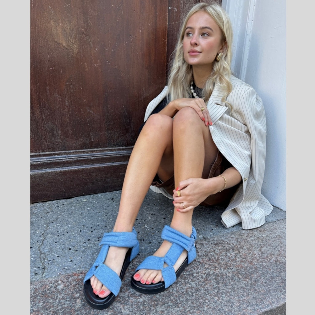 COPENHAGEN SHOES COPENHAGEN SUMMER - DENIM Sandals 456 LIGHT BLUE