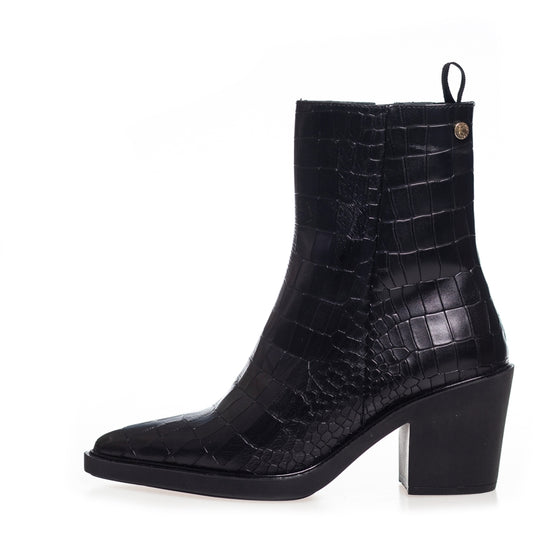 COPENHAGEN SHOES CPH ORIGINAL BLACK Boots 2240 BLACK CROCO