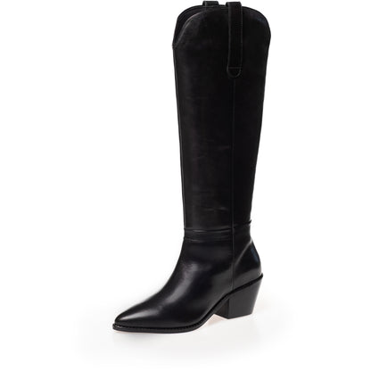 COPENHAGEN SHOES DIVIDED Long boot 0001 BLACK