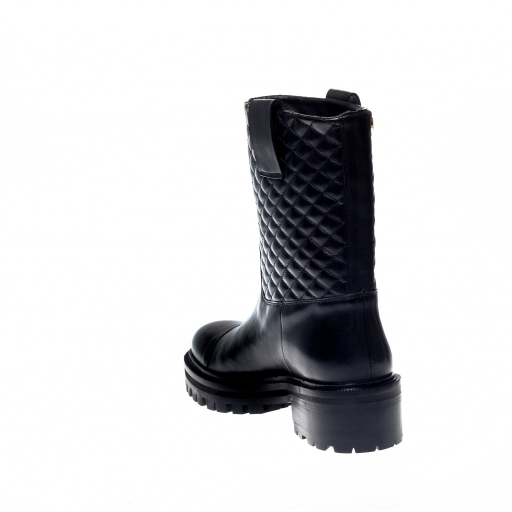 COPENHAGEN SHOES EDDIE BOOT QUILTED Boots 0003 BLACK