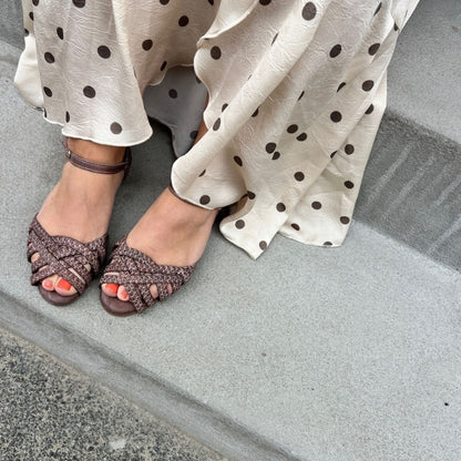 COPENHAGEN SHOES ENDLESS LOVE Sandals 0012 BROWN