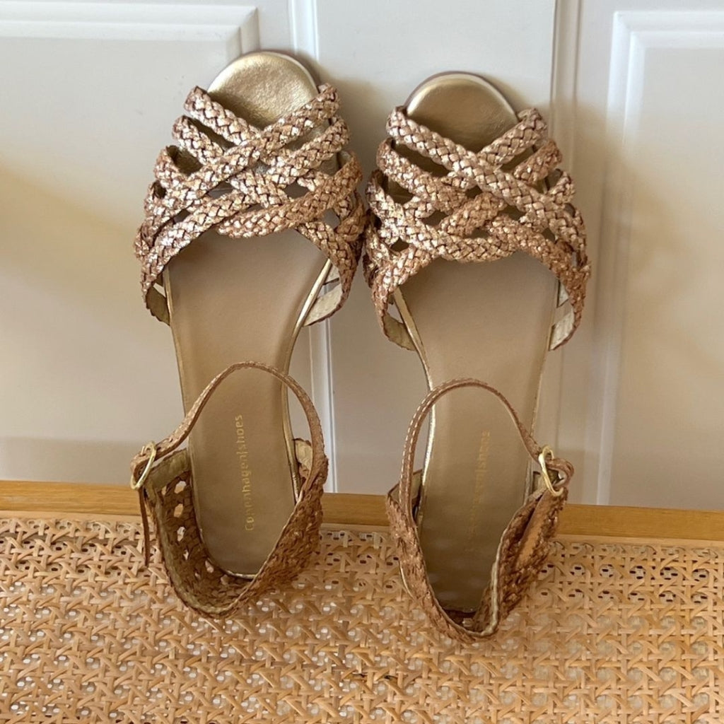 COPENHAGEN SHOES ENDLESS LOVE Sandals 0051 GOLD