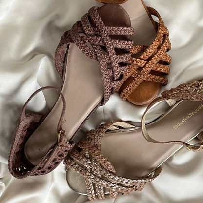 COPENHAGEN SHOES ENDLESS LOVE Sandals 125 TAN