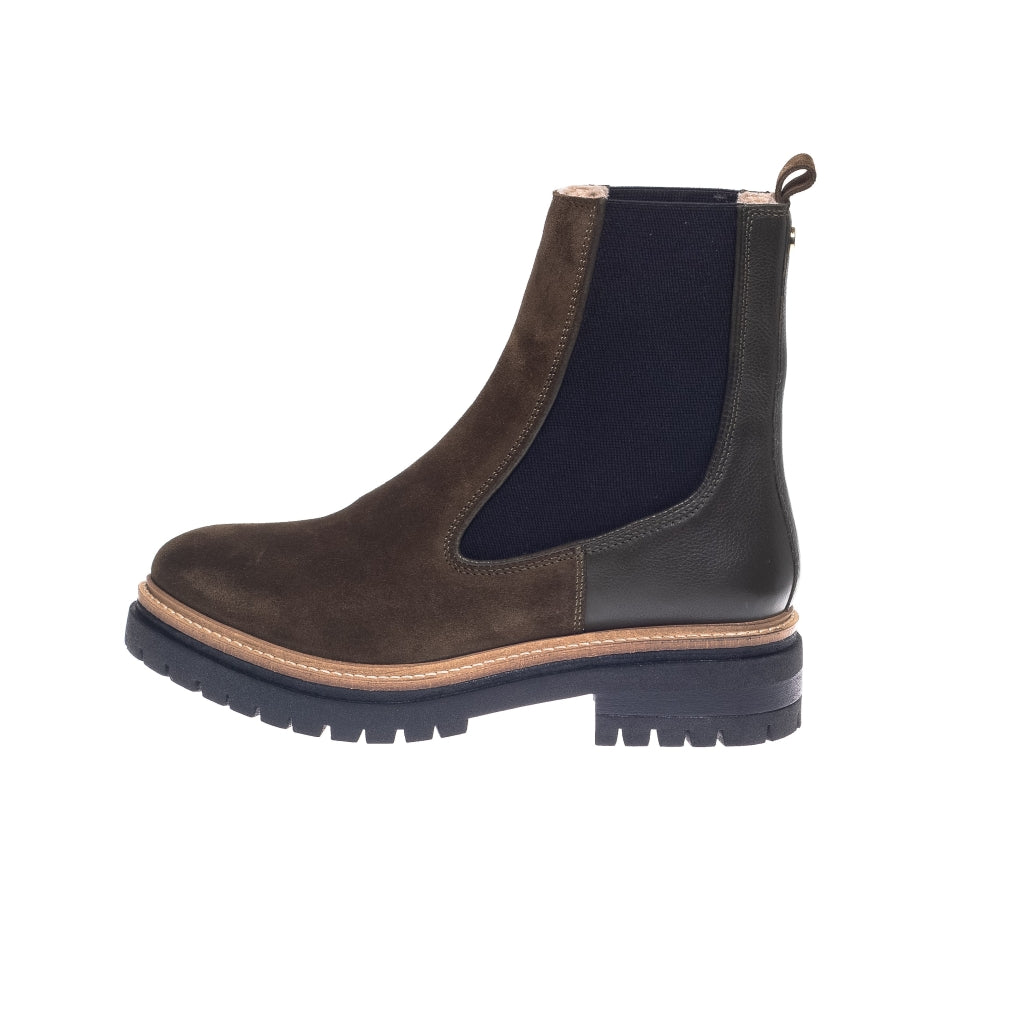 COPENHAGEN SHOES FALL 21 Suede Boots 099 Army