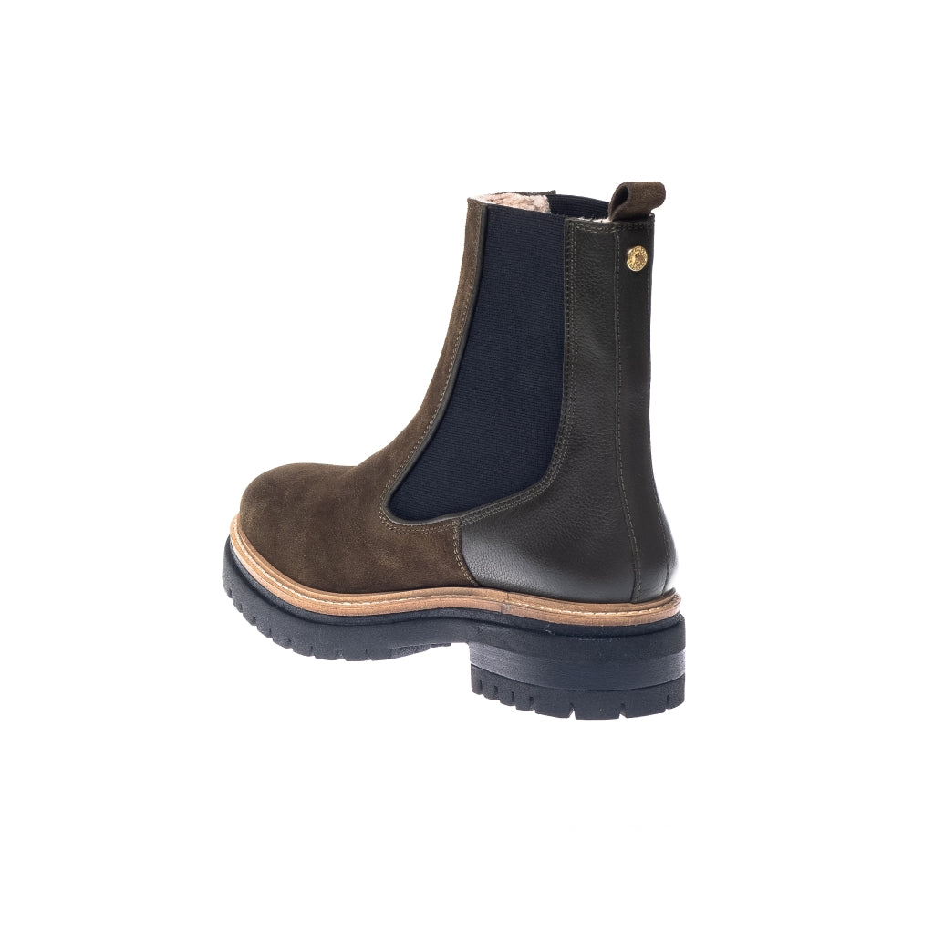 COPENHAGEN SHOES FALL 21 Suede Boots 099 Army