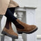 COPENHAGEN SHOES FALL 21 Suede Boots 112 Cognac