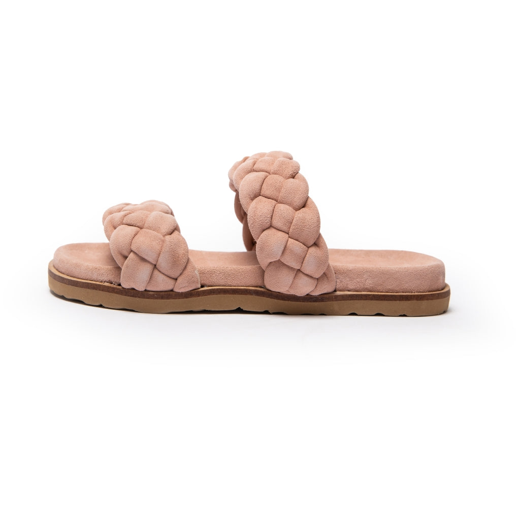 COPENHAGEN KIDS FASHIONISTA SUEDE KIDS BS. Slippers 2970 ROSE