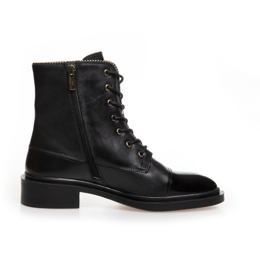 COPENHAGEN SHOES FASHION AND WALKING Boots 0011 BLACK PATENT