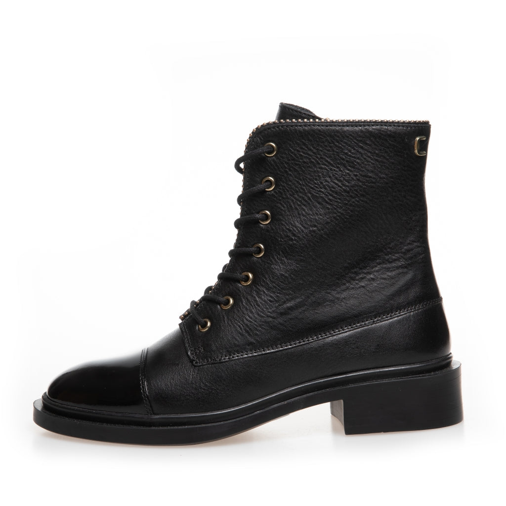 COPENHAGEN SHOES FASHION AND WALKING Boots 0011 BLACK PATENT