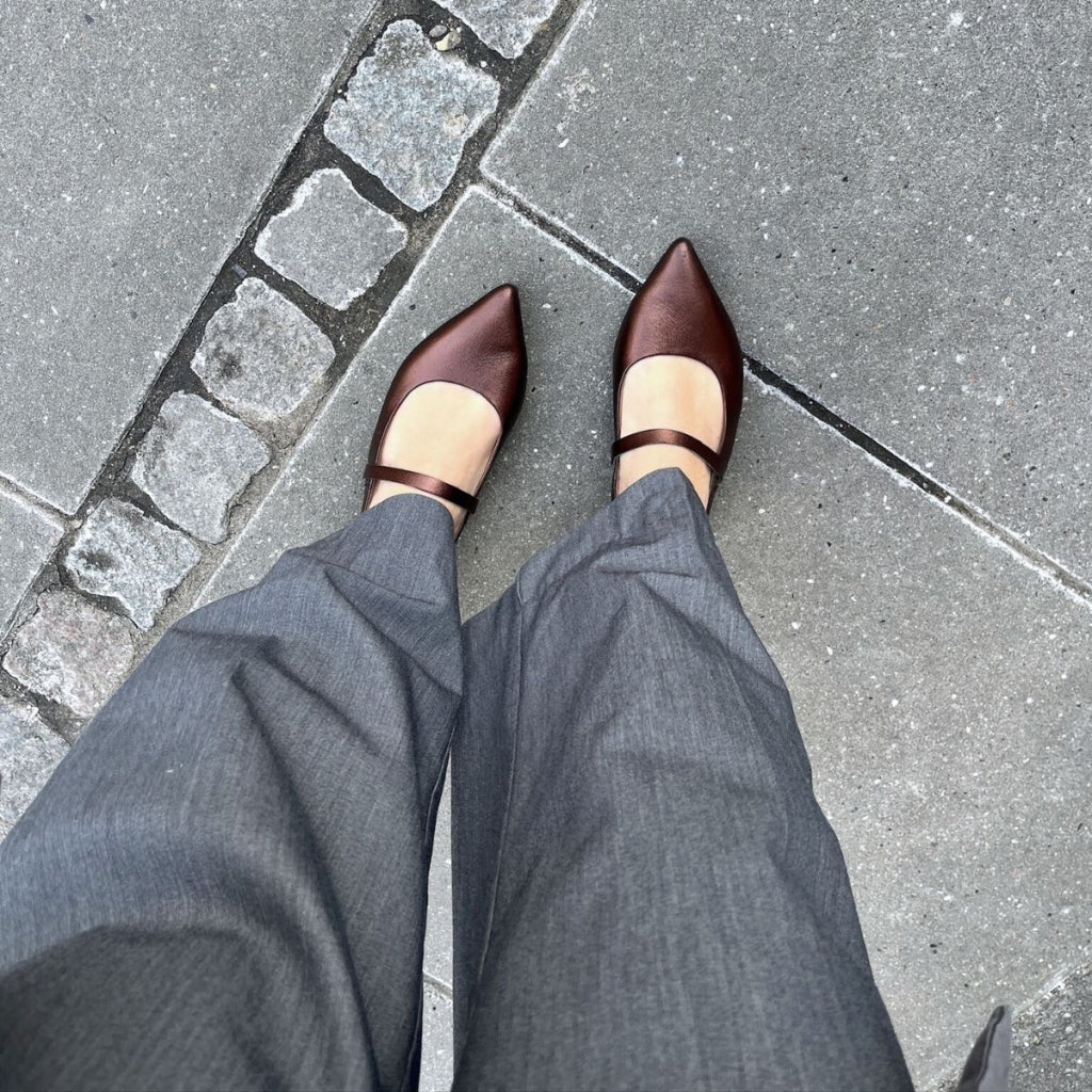 COPENHAGEN SHOES FEEL FREE BRONZE Ballet flats 0052 BRONZE