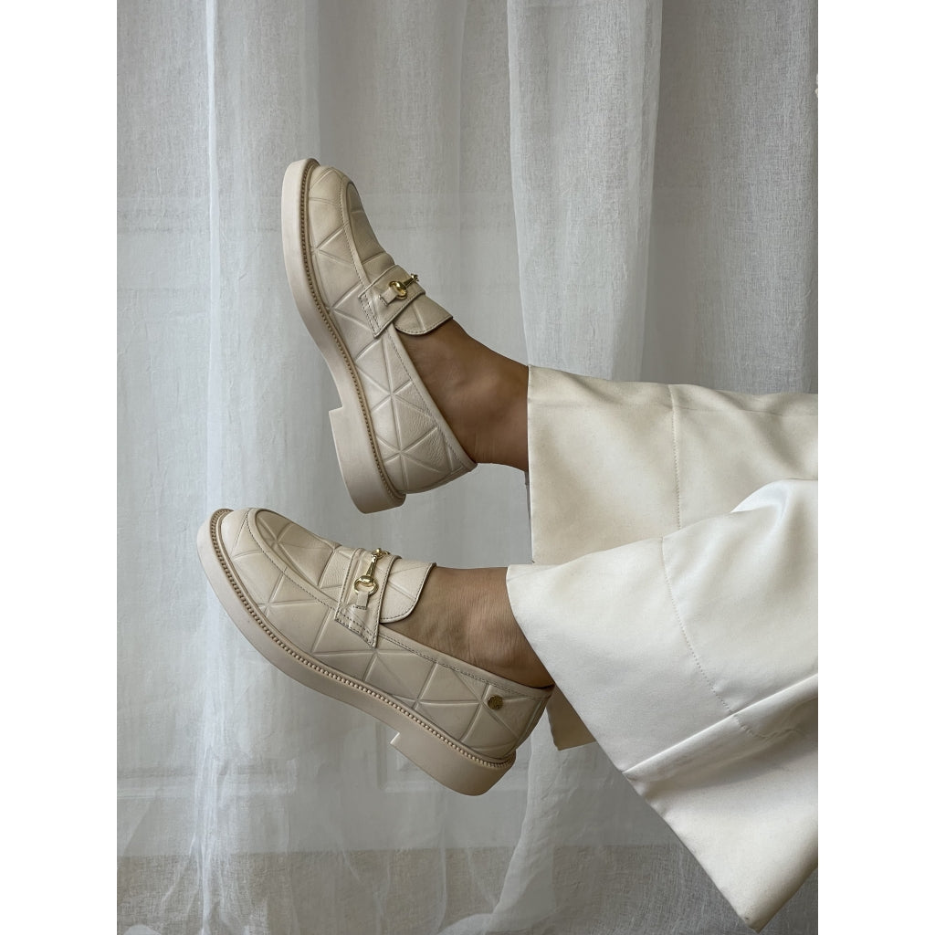 COPENHAGEN SHOES FOLLOW THE LEADER 23 Loafers 00081 BEIGE (BONE)