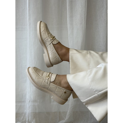 COPENHAGEN SHOES FOLLOW THE LEADER 23 Loafers 00081 BEIGE (BONE)