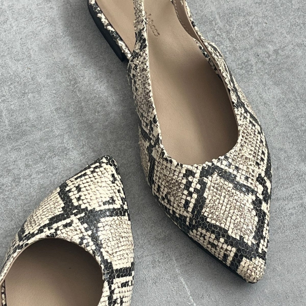 COPENHAGEN SHOES FOREVER AND EVER Ballet flats 500 BLACK/CREAM