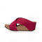 COPENHAGEN SHOES FRANCES 23 Suede Wedge sandals 2825 PINK PURPLE