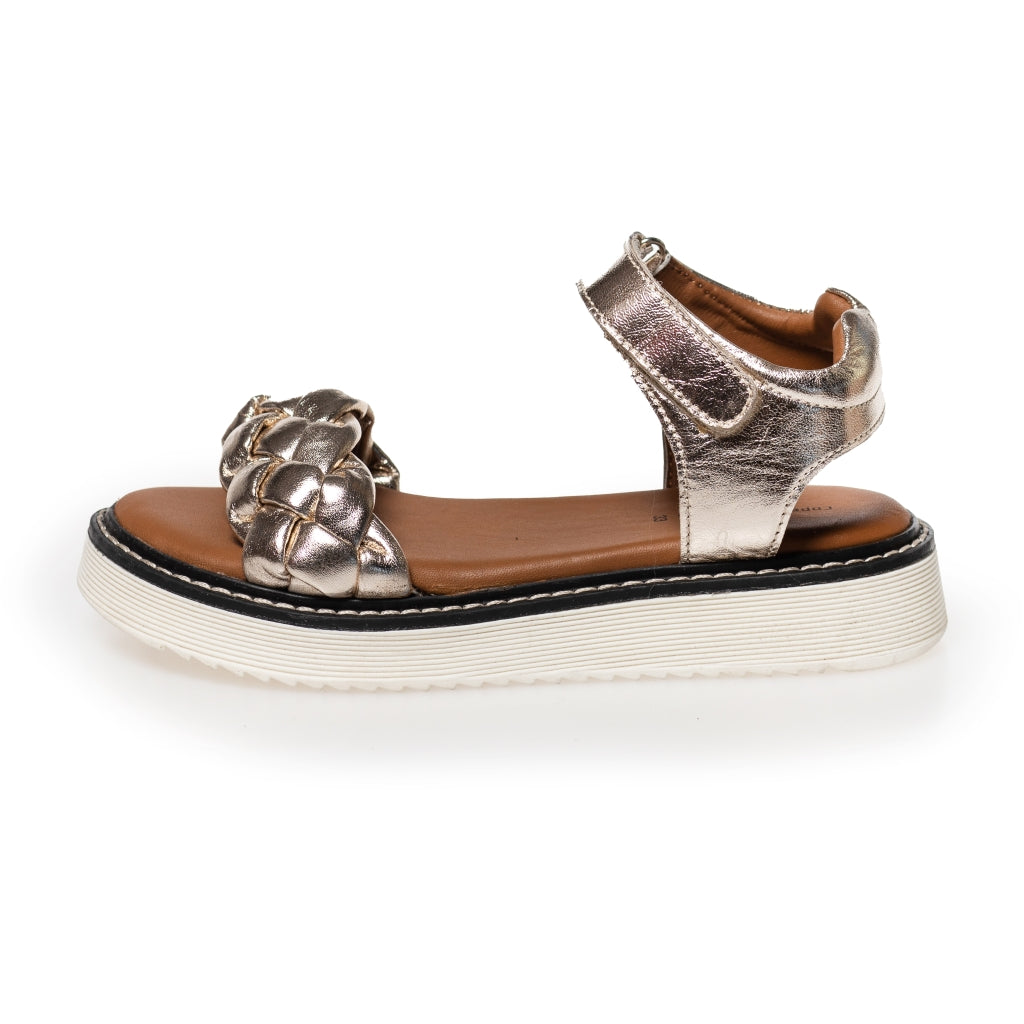 COPENHAGEN KIDS FRIENDS AND MORE METALLIC Sandals 0051 GOLD