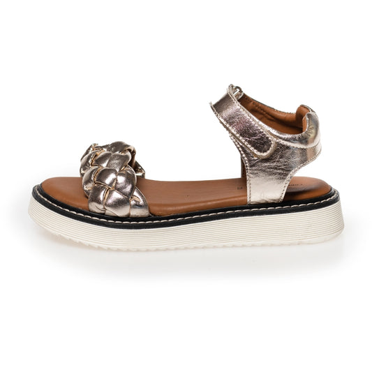 COPENHAGEN KIDS FRIENDS AND MORE METALLIC Sandals 0051 GOLD