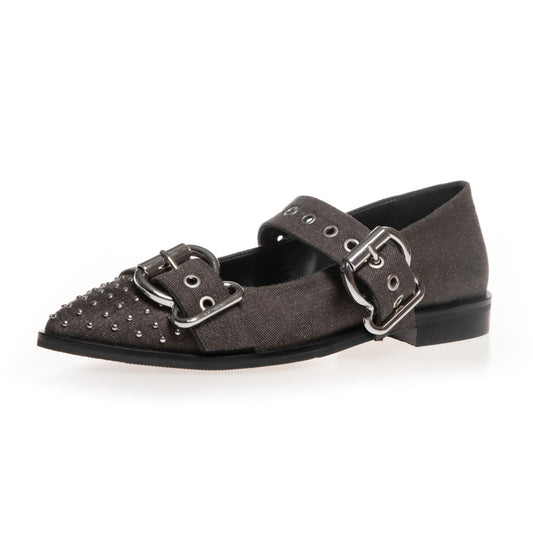 COPENHAGEN SHOES FUTURE VIBES Ballet flats 0262 BLACK DENIM