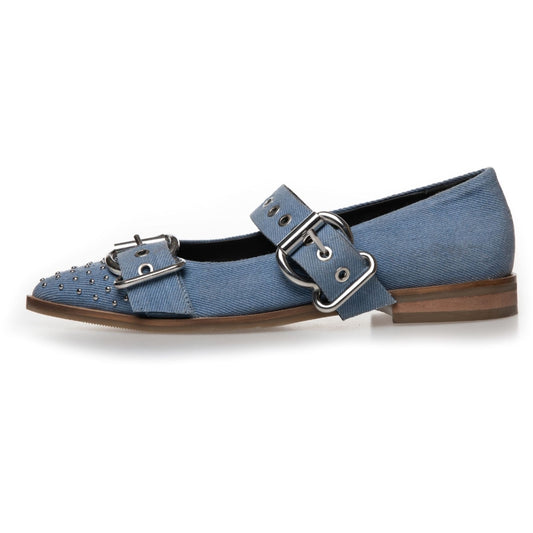 COPENHAGEN SHOES FUTURE VIBES - BLUE DENIM Ballet flats 0740 BLUE DENIM