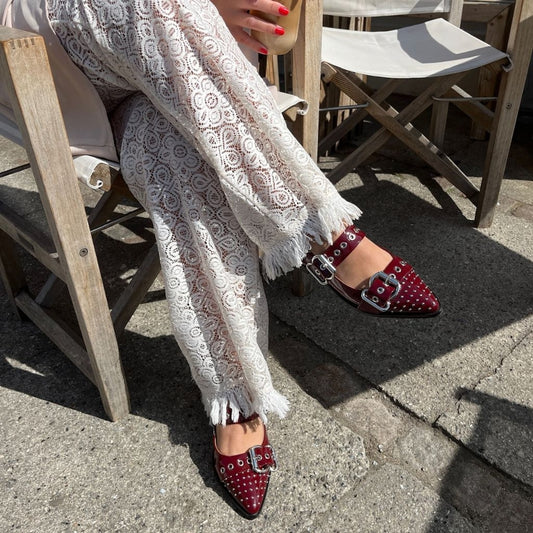 COPENHAGEN SHOES FUTURE VIBES PATENT Ballet flats 229 Bordo