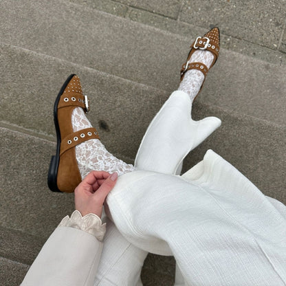 COPENHAGEN SHOES FUTURE VIBES SUEDE Ballet flats 632 TAN