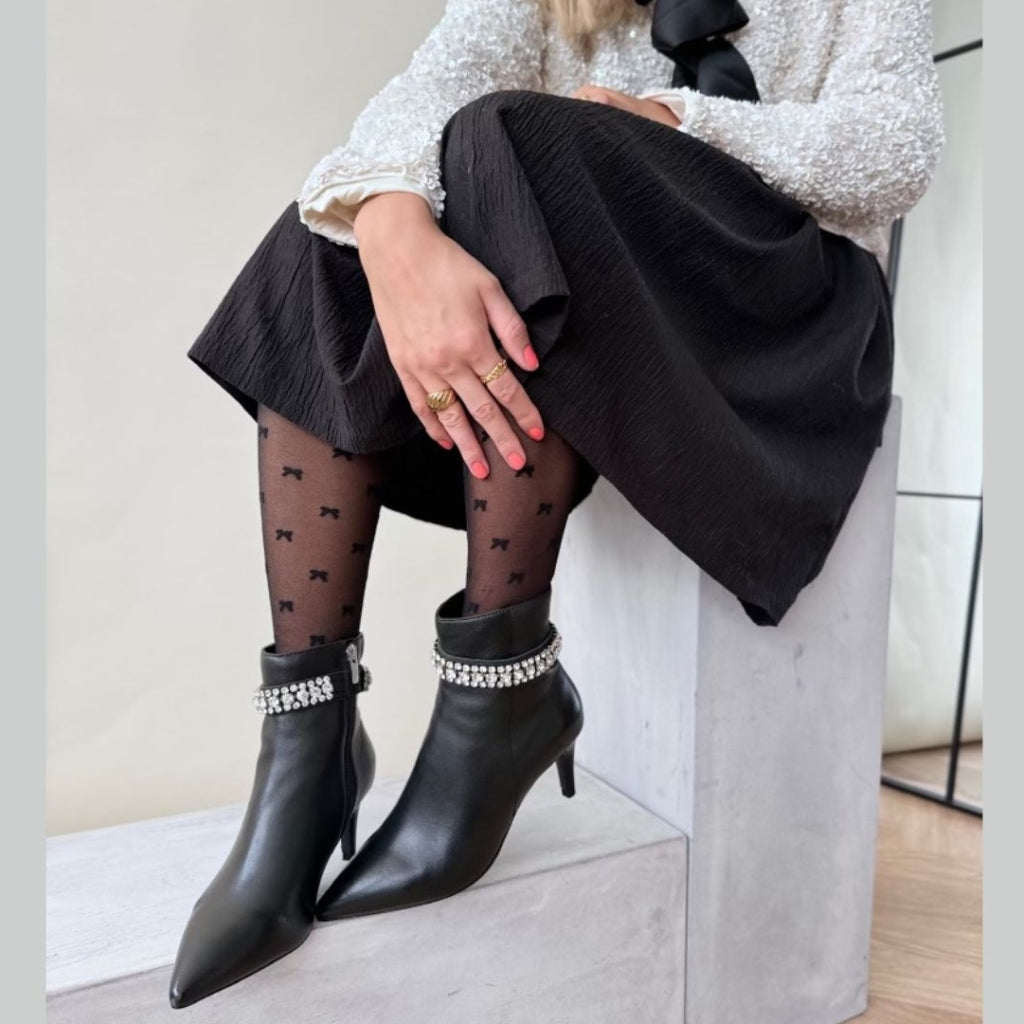 Copenhagen Shoes by Josefine Valentin GIRLS AND DIAMONDS - Copenhagenshoes by Josefine Valentin Boots 0001 BLACK