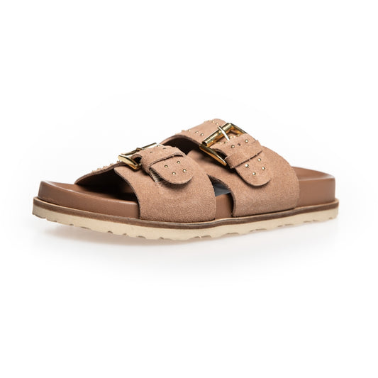 COPENHAGEN KIDS GIRL WORLD Slippers 0012 BROWN