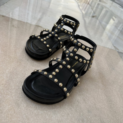 COPENHAGEN SHOES GLORIE NIGHT Sandals 0001 BLACK