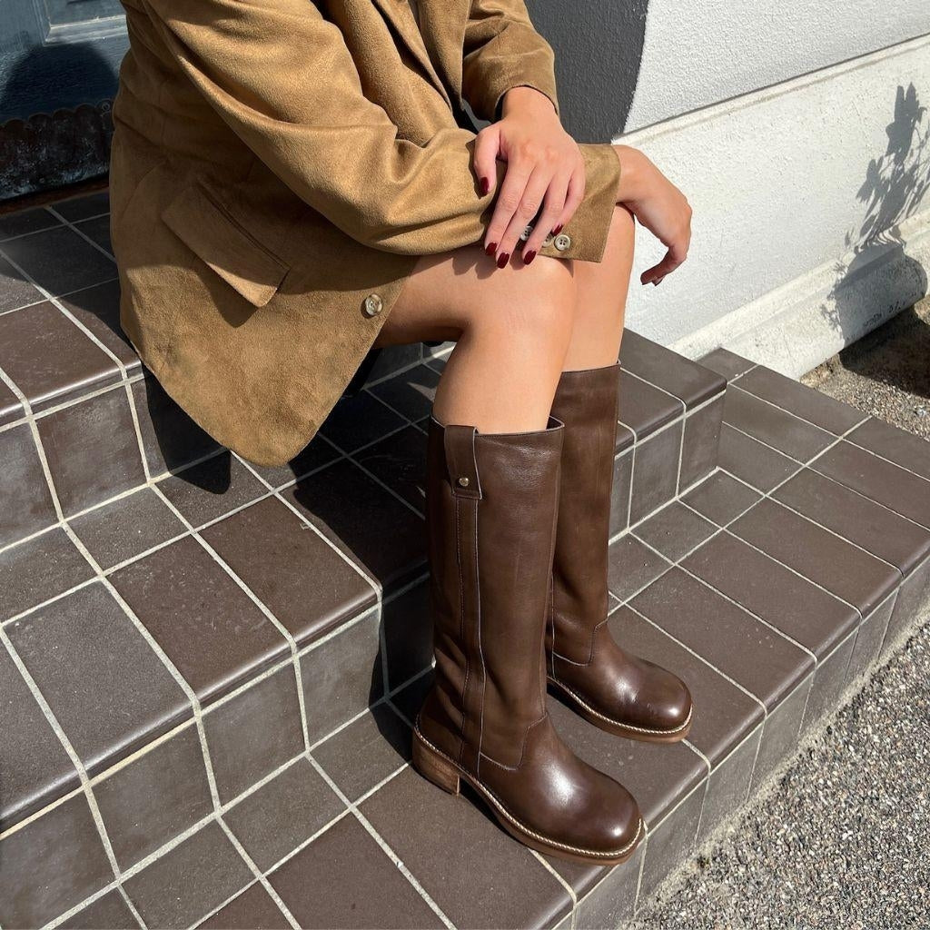 COPENHAGEN SHOES GLORY Long boot 0012 BROWN