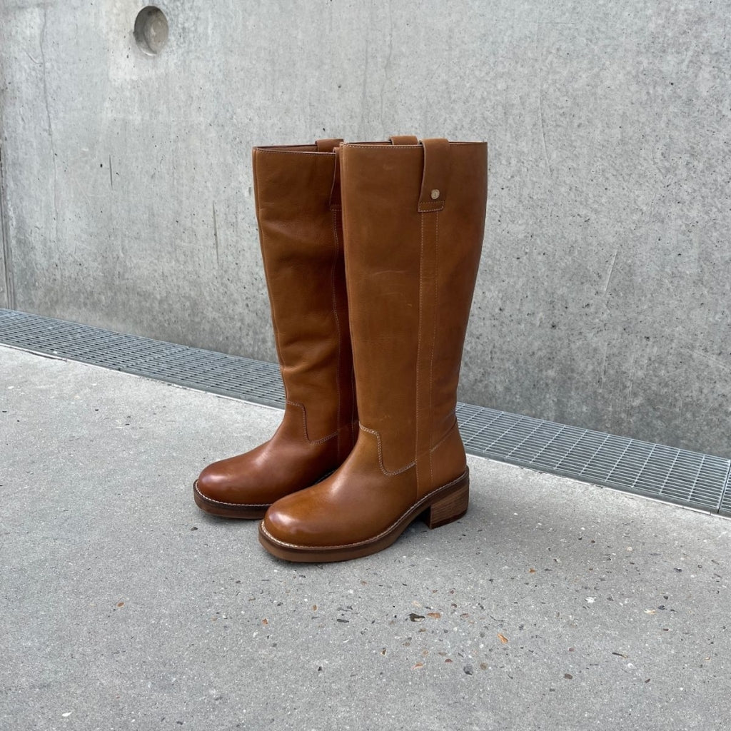COPENHAGEN SHOES GLORY Long boot 125 TAN