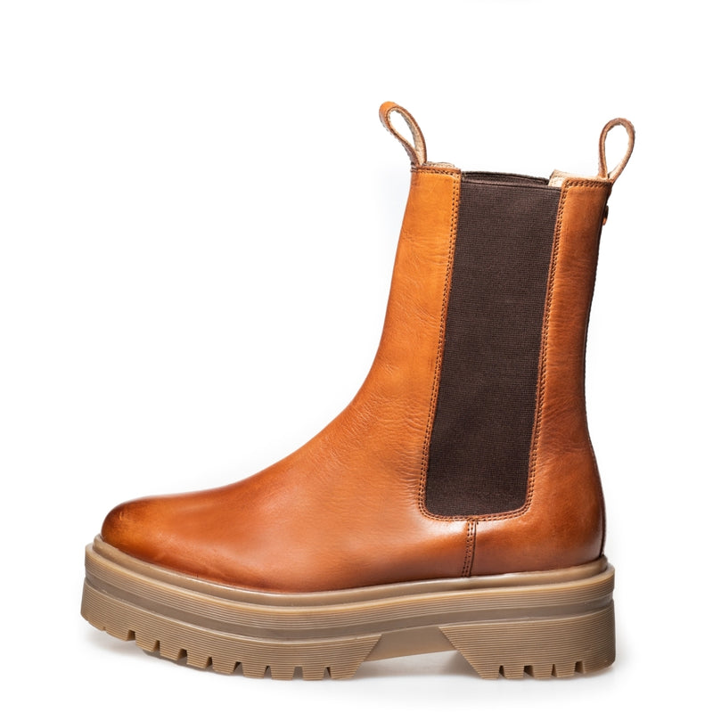 COPENHAGEN SHOES GOING Boots 804 Cognac leather