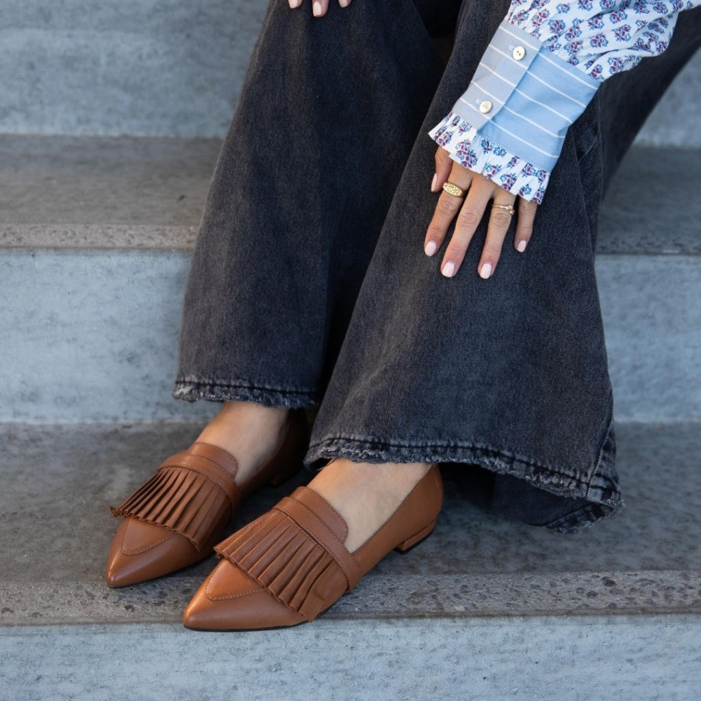COPENHAGEN SHOES HOPEFULL Loafers 023 Tabacco