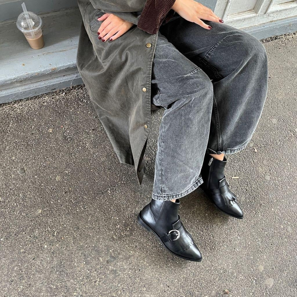 COPENHAGEN SHOES IF WHEN Boots 0001 BLACK