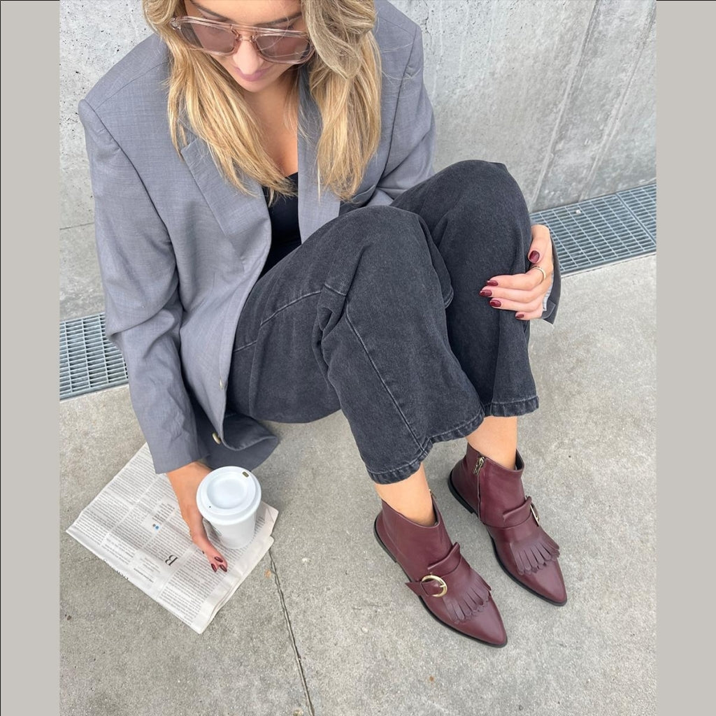 COPENHAGEN SHOES IF WHEN Boots 2222 BORDEAUX