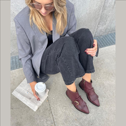 COPENHAGEN SHOES IF WHEN Boots 2222 BORDEAUX