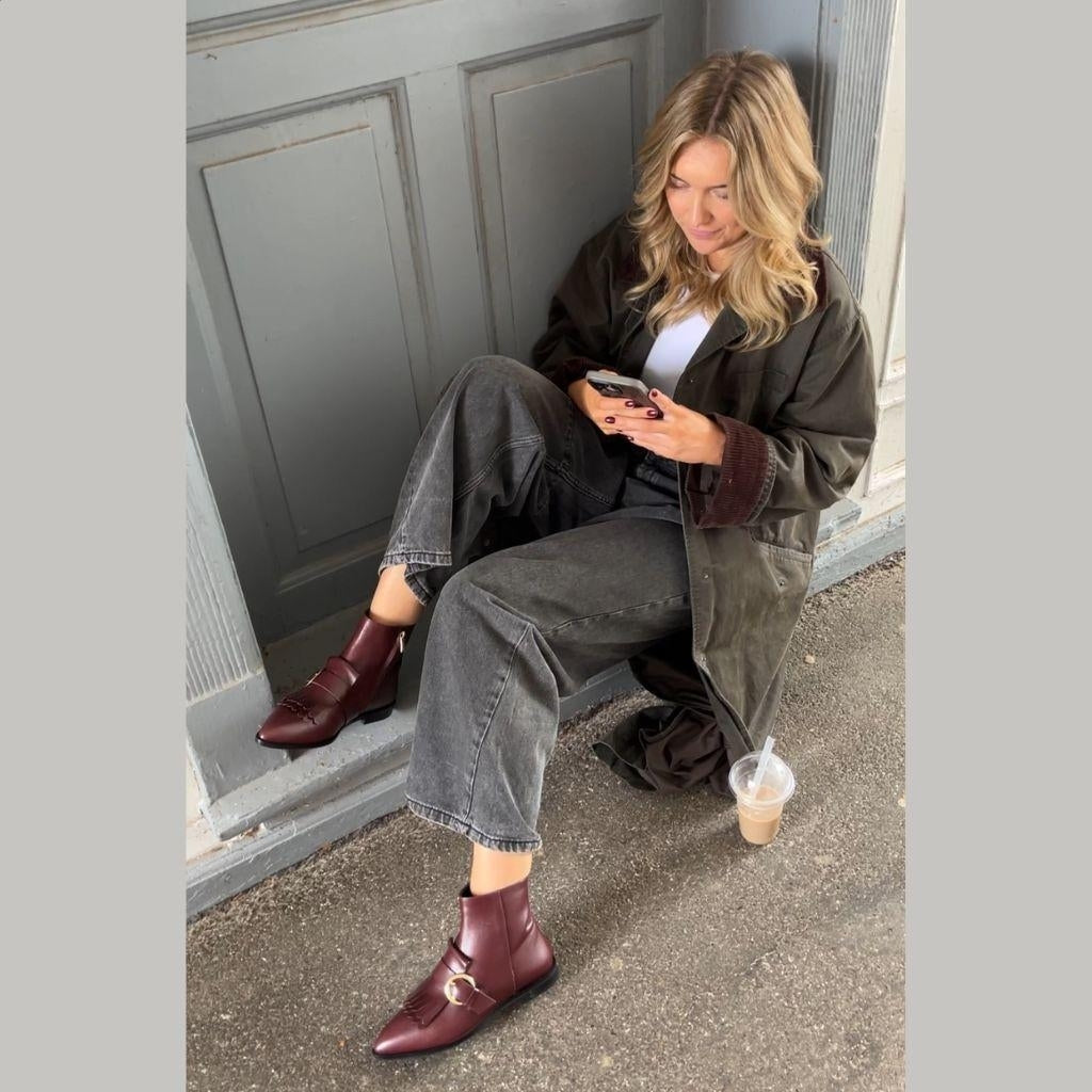 COPENHAGEN SHOES IF WHEN Boots 2222 BORDEAUX