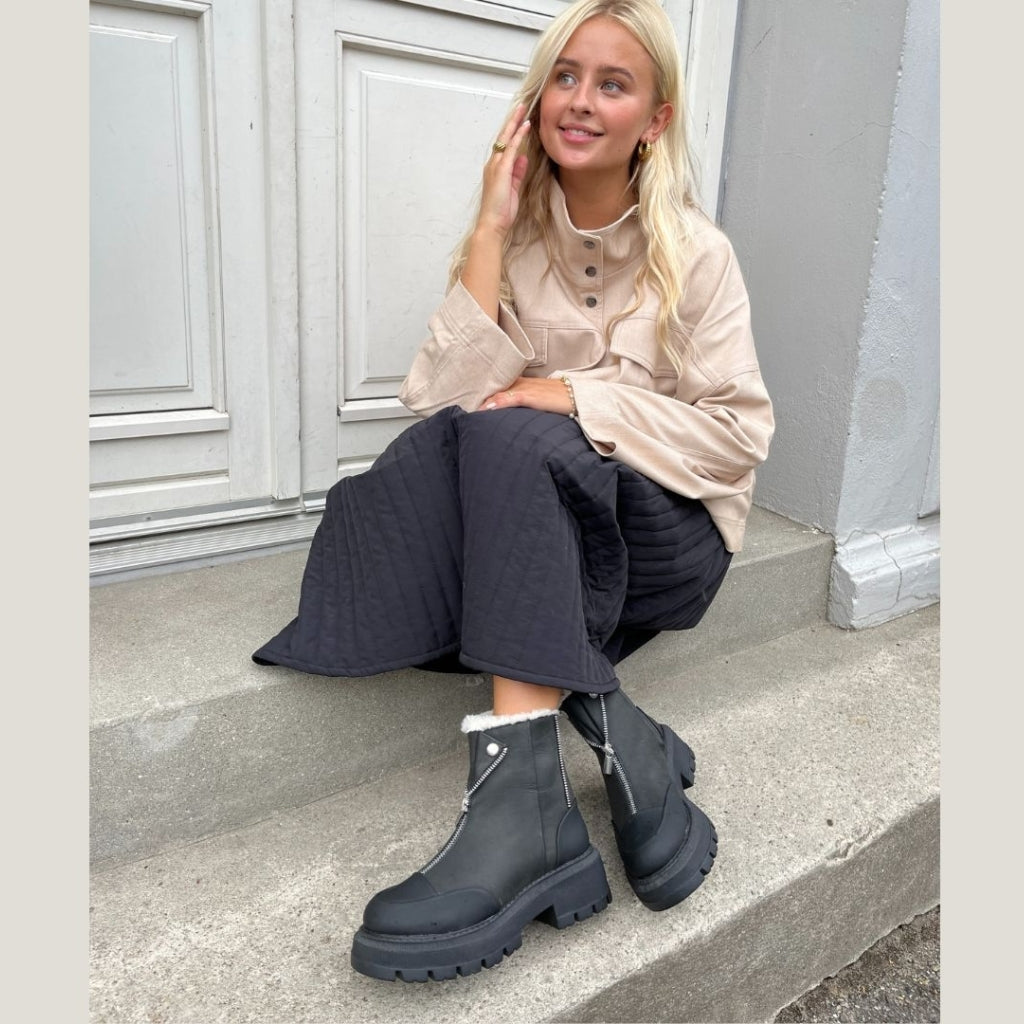 COPENHAGEN SHOES IT IS JUST A SNOW DAY Boots 0001 BLACK